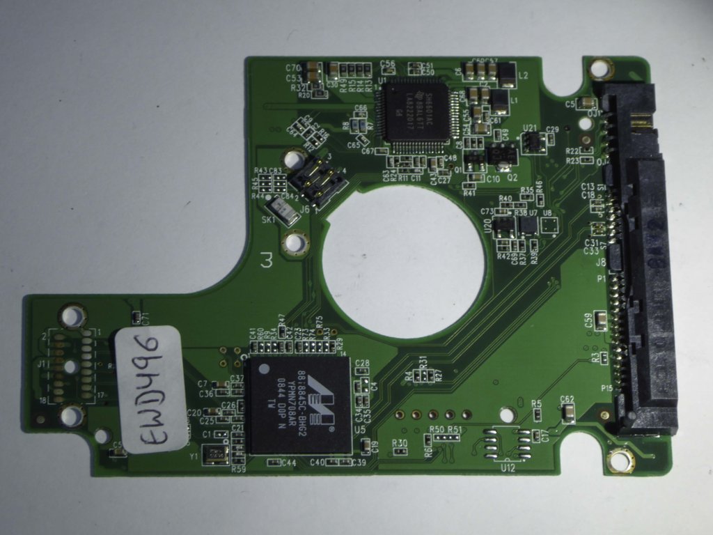 Western Digital WD5000BEVT-00ZAT0 2060-701572-002 REV A PCB for Sale