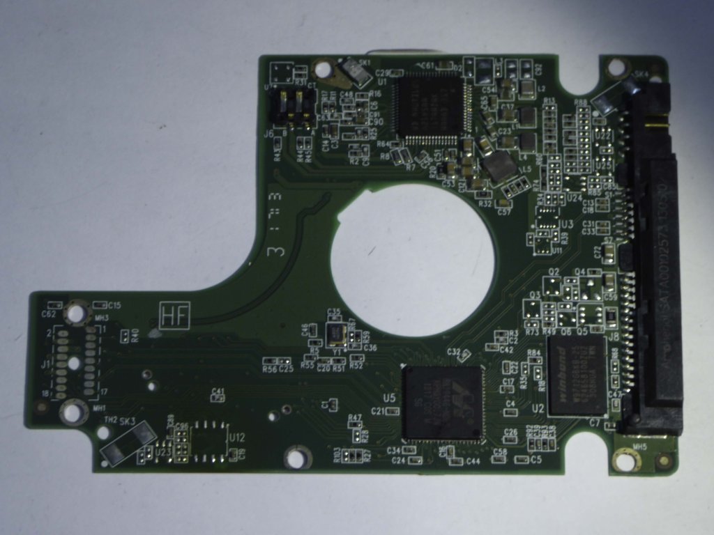 Western Digital WD5000BEVT-00ZAT0 2060-771933-000 REV P1 PCB for Sale
