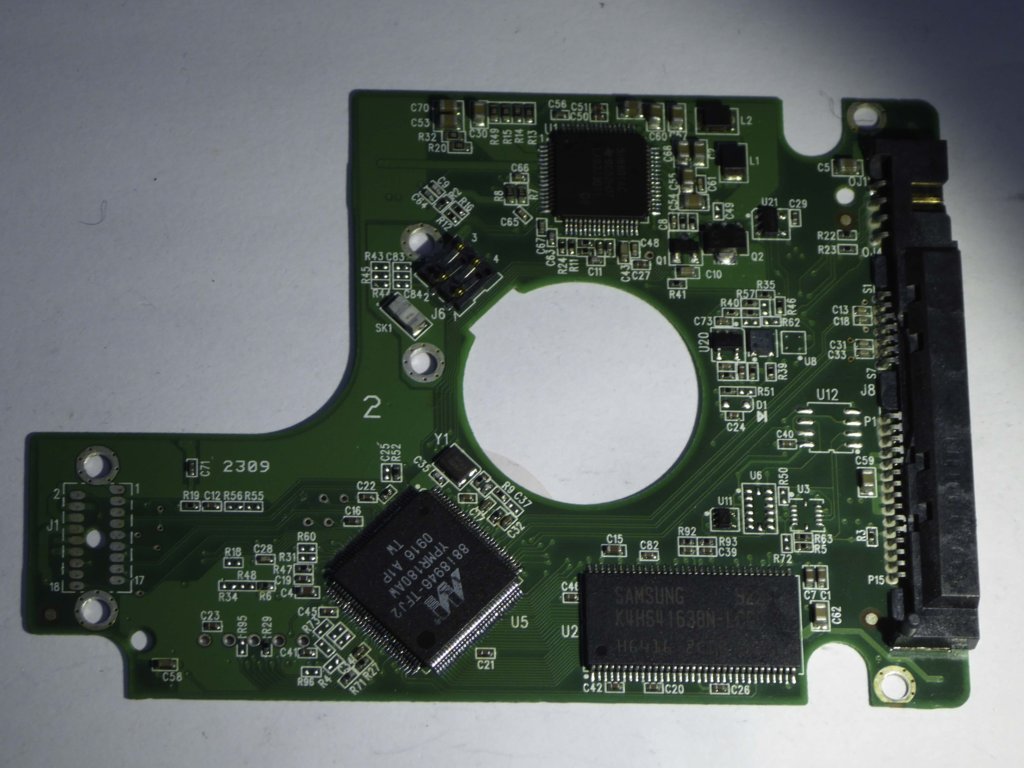 Western Digital WD5000BEVT-11A03T0 2060-701609-000 REV P1 PCB for Sale