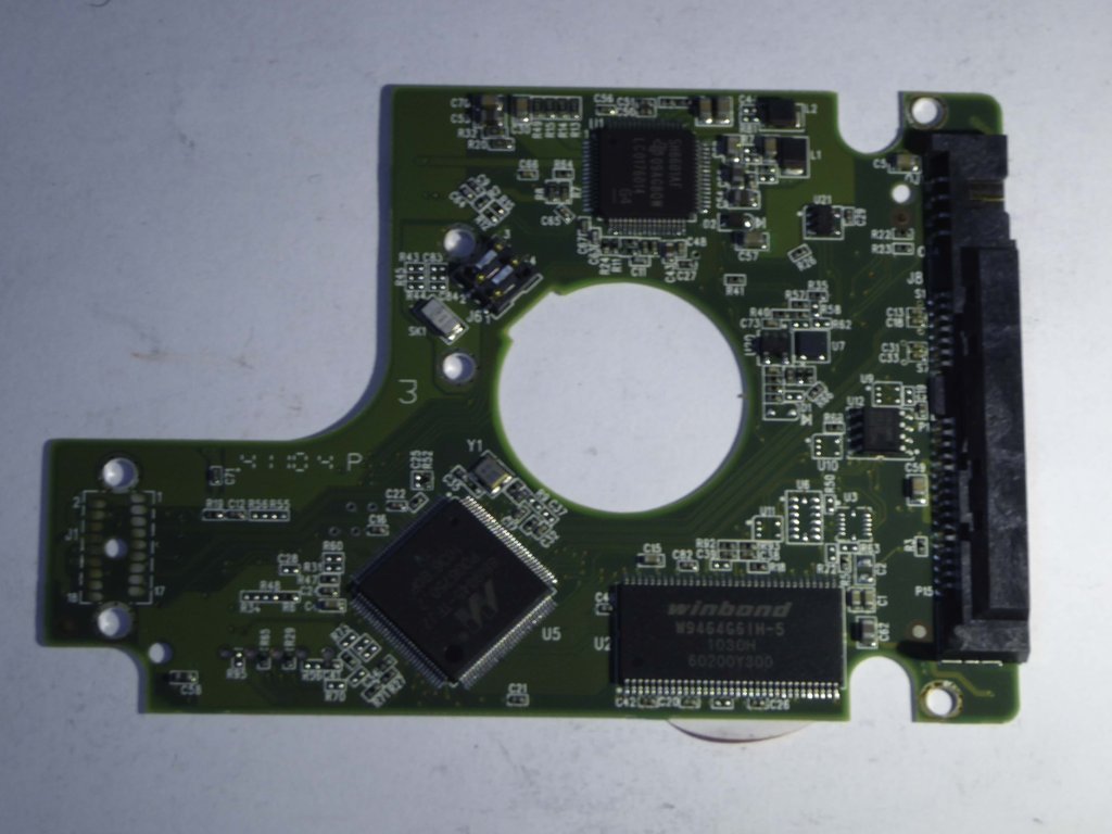 Western Digital WD5000BEVT 2060-771672-004 REV A PCB for Sale