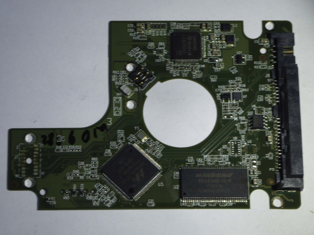 Western Digital WD5000BEVT-22A0RT0 2060-771672-004 REV A PCB for Sale