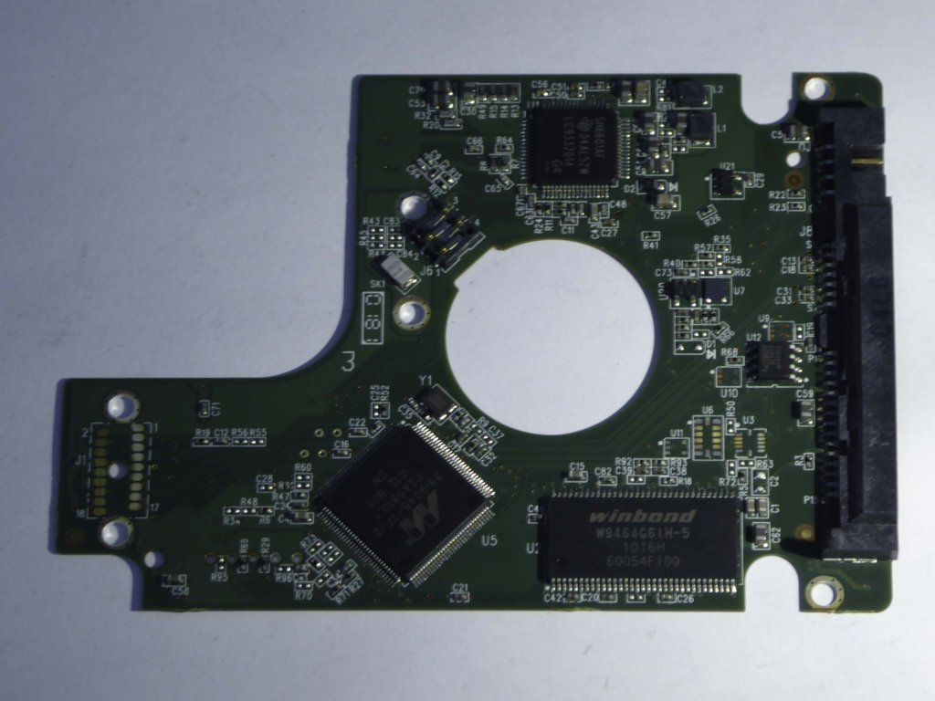 Western Digital WD5000BEVT-24A0RT0 2060-771672-004 REV A PCB for Sale