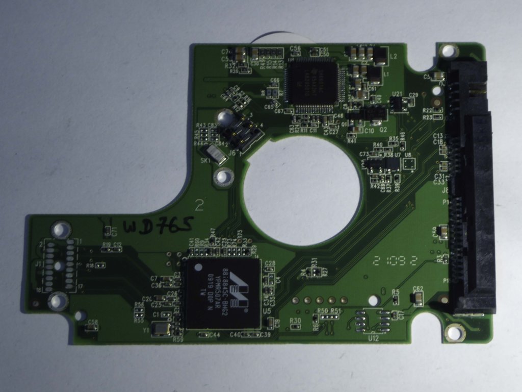 Western Digital WD5000BEVT-60ZAT1 2060-701572-002 REV A PCB for Sale
