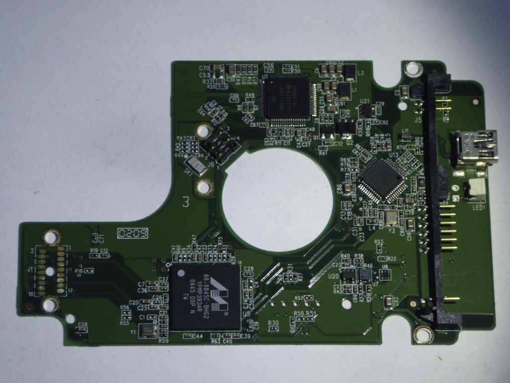 Western Digital WD5000BMVU-11A08S0 2060-701635-001 REV P1 PCB for Sale