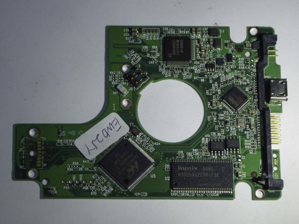 Western Digital WD5000BMVV-11GNWS0 2060-701675-004 REV P1 PCB for Sale