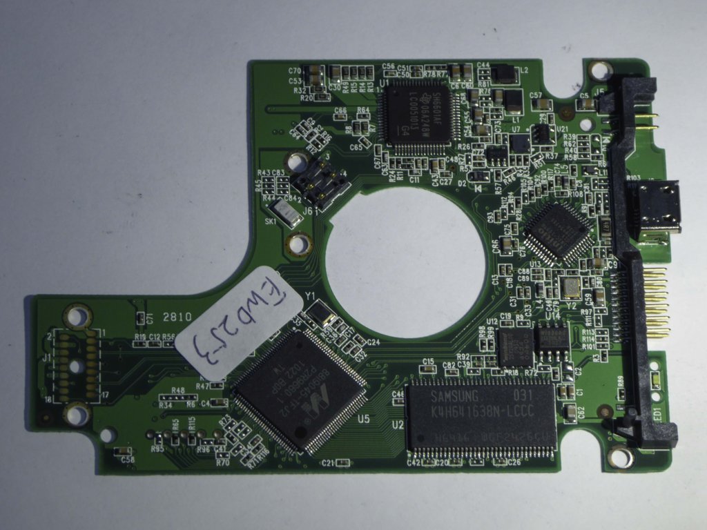 Western Digital WD5000BMVV-11GNWS0 2060-701675-004 REV P1 PCB for Sale