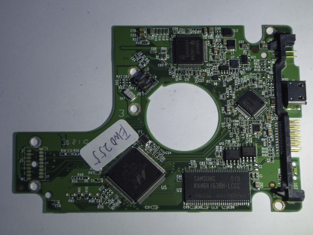 Western Digital WD5000BMVV-11GNWS0 2060-701675-004 REV P1 PCB for Sale
