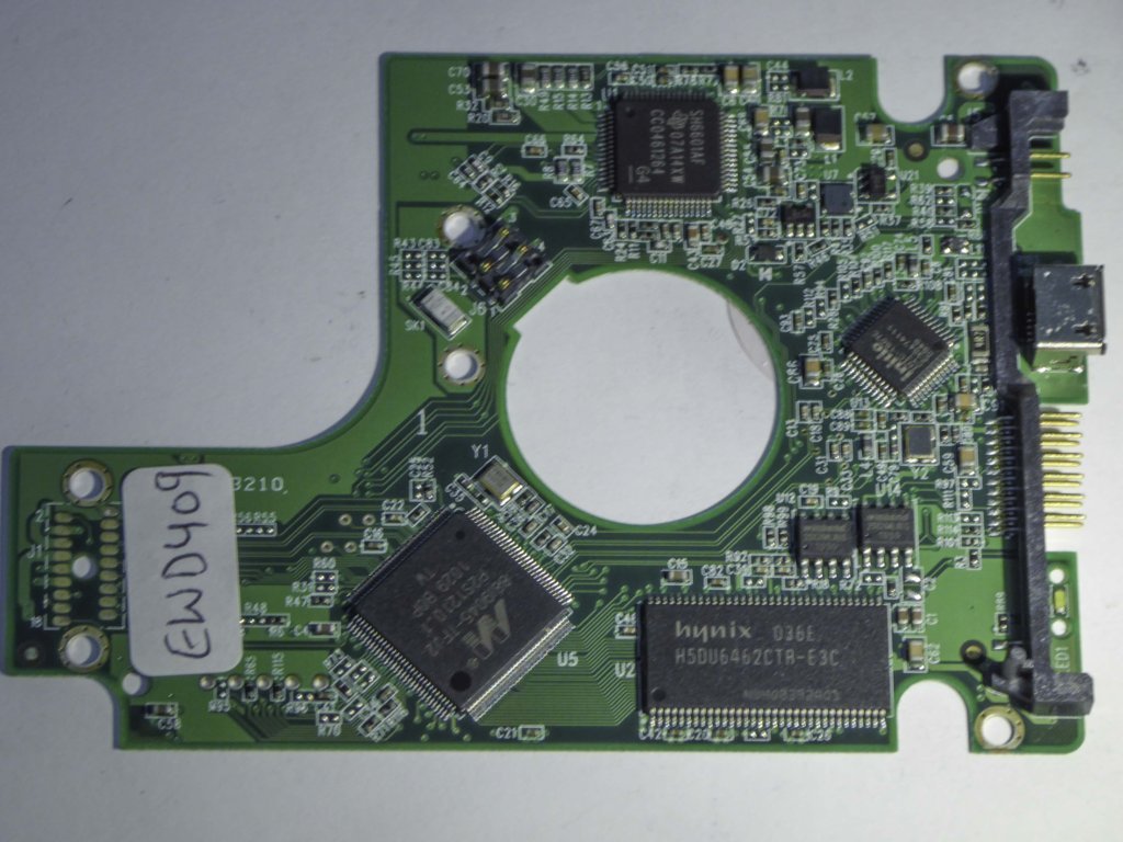 Western Digital WD5000BMVV-11GNWS0 2060-701675-004 REV P1 PCB for Sale