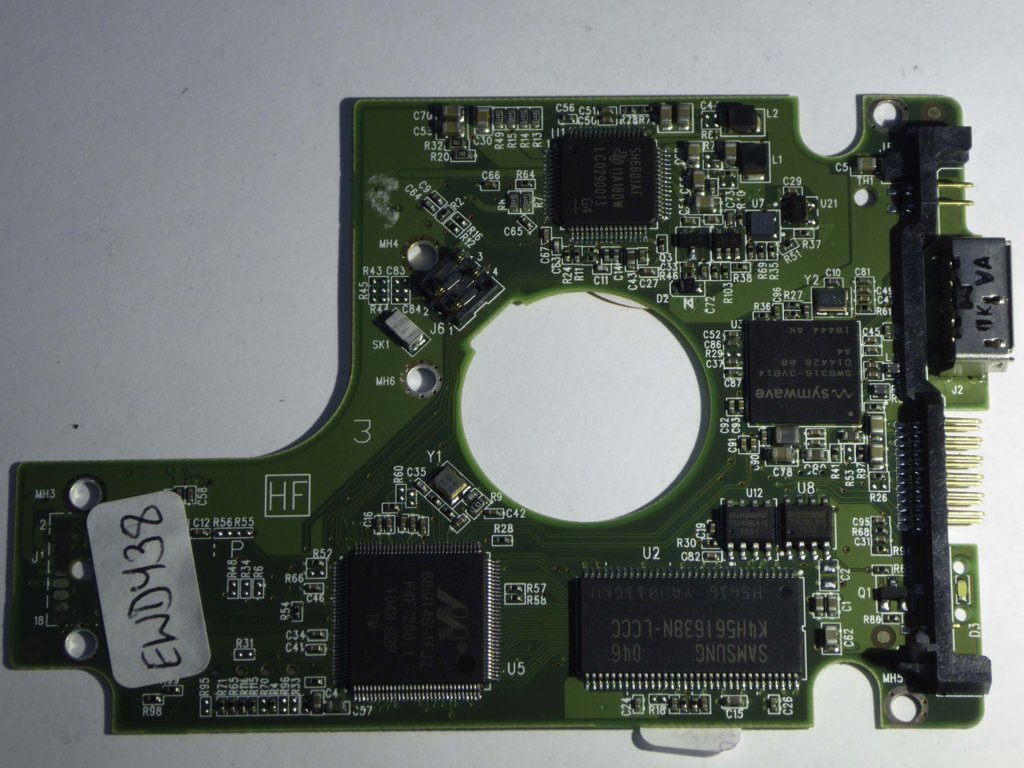 Western Digital WD5000BMVV-11SXZS1 2060-771737-000 REV A PCB for Sale