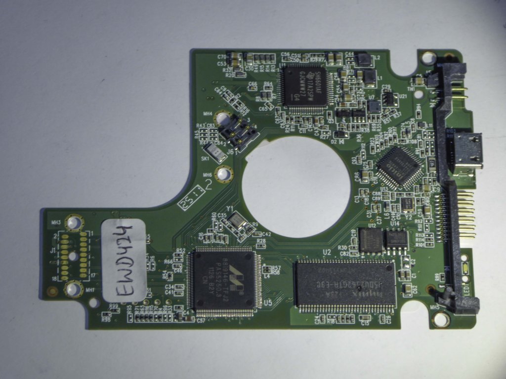 Western Digital WD5000BMVV-11SXZS1 2060-771754-000 REV A PCB for Sale