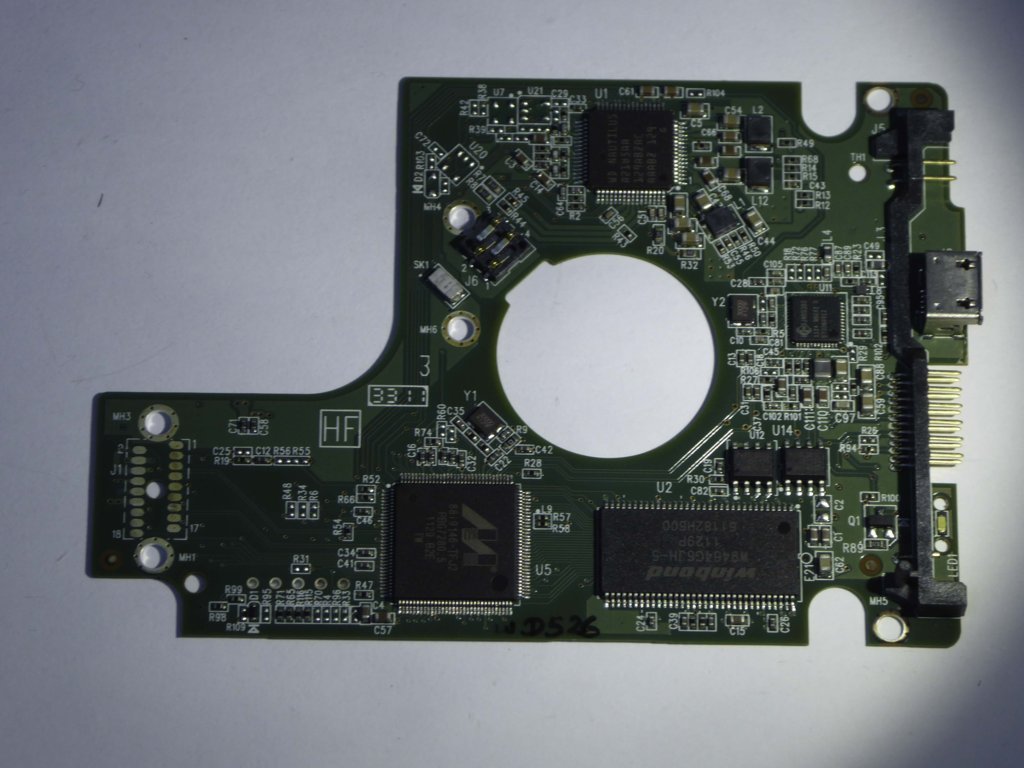 Western Digital WD5000BMVV-11SXZS2 2060-771817-001 REV A PCB for Sale