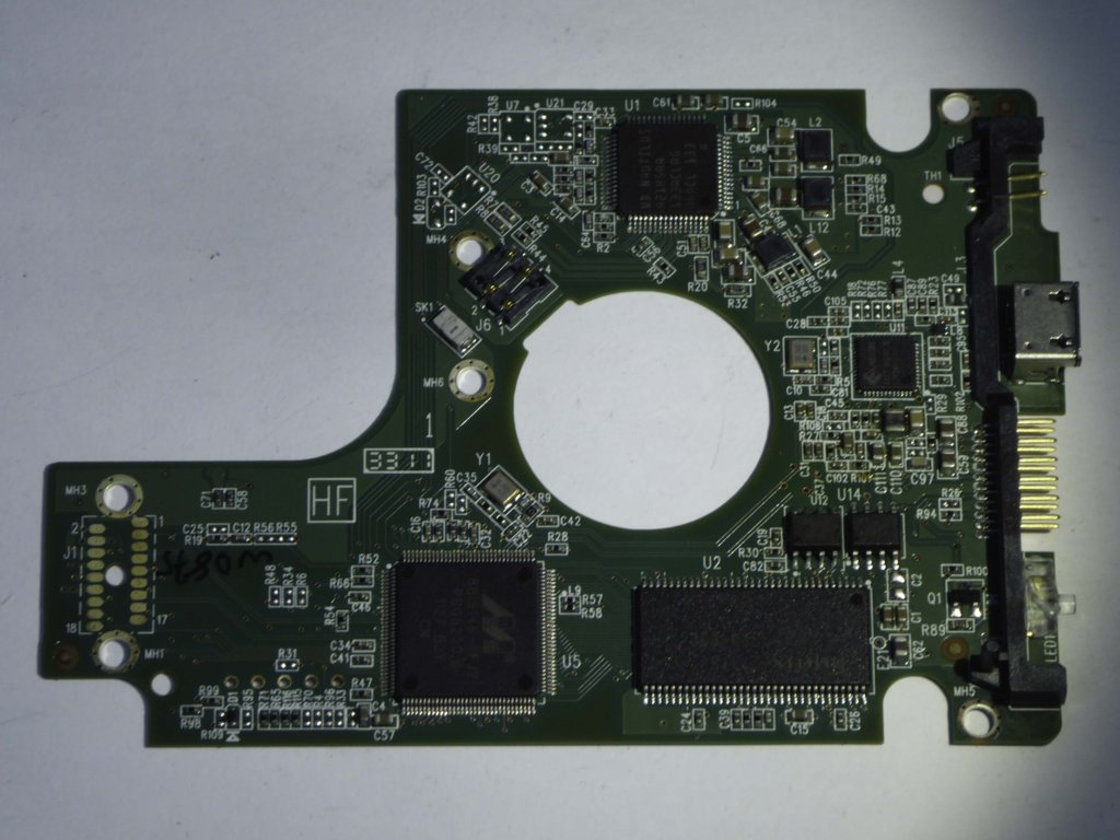 Western Digital WD5000BMVV-11SXZS2 2060-771817-001 REV A PCB for Sale