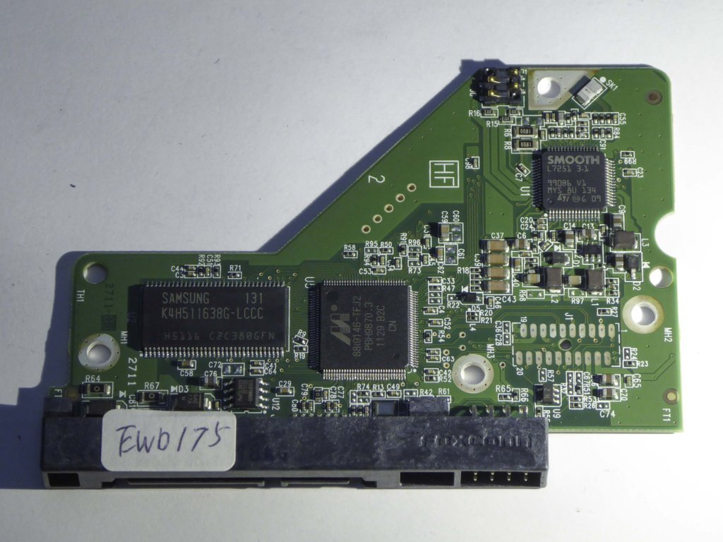 Western Digital WD5000BMVW-11AJGS3 2060-771961-001 REV B PCB for Sale