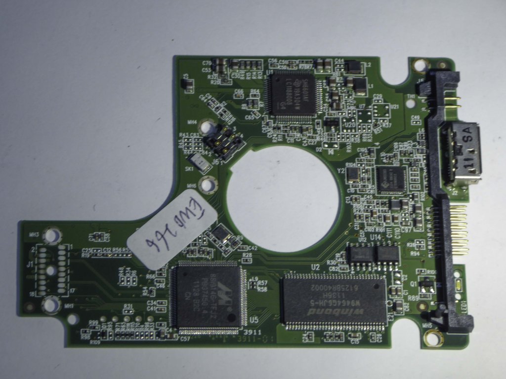 Western Digital WD5000BMVW-11AMCS0 2060-771737-000 REV P1 PCB for Sale
