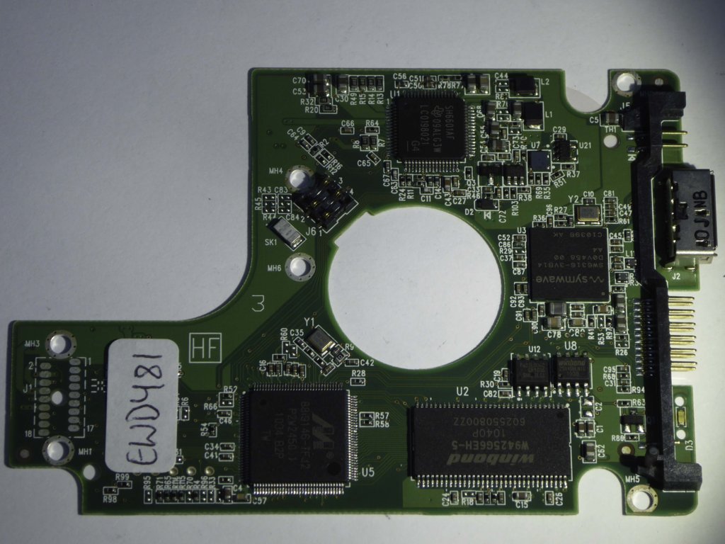 Western Digital WD5000BMVW-11AMCS0 2060-771737-000 REV P1 PCB for Sale