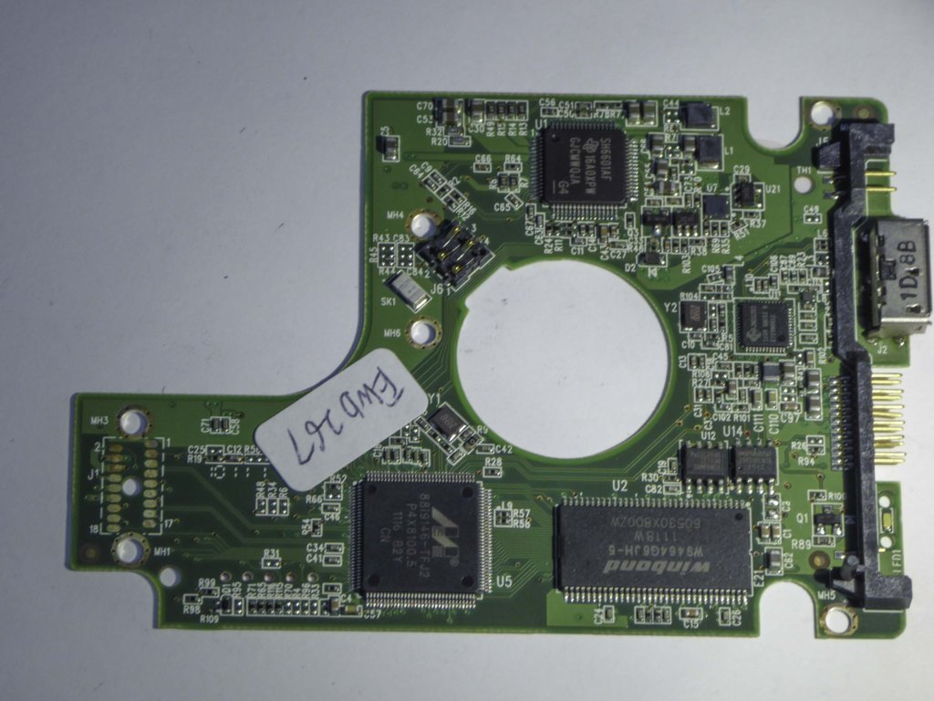 Western Digital WD5000BMVW-11AMCS2 2060-771761-001 REV P1 PCB for Sale