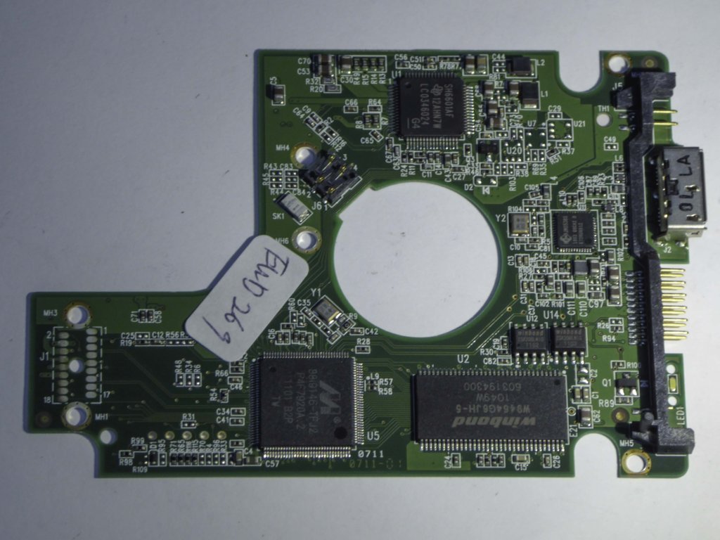 Western Digital WD5000BMVW-11AMCS2 2060-771761-001 REV P1 PCB for Sale