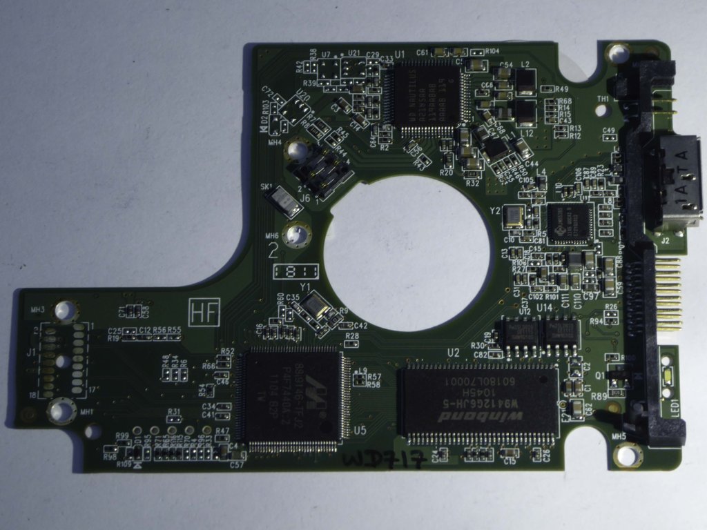 Western Digital WD5000BMVW-11AMCS4 2060-771814-001 REV P1 PCB for Sale