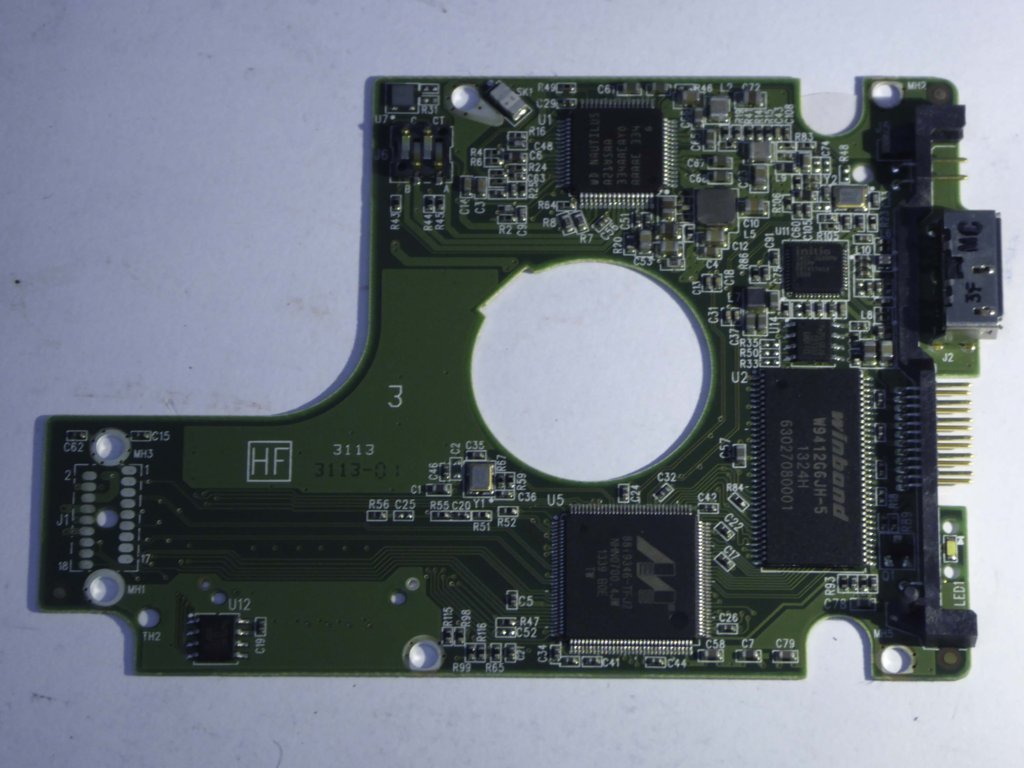 Western Digital WD5000BMVW-11S5XS1 2060-771801-002 REV A PCB for Sale