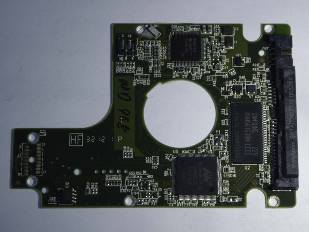 Western Digital WD5000BPKT-75PK4T0 2060-771629-006 REV A PCB for Sale