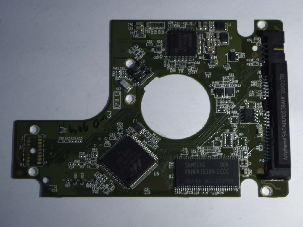 Western Digital WD5000BPVT-00HXZTO 2060-771672-004 REV A PCB for Sale