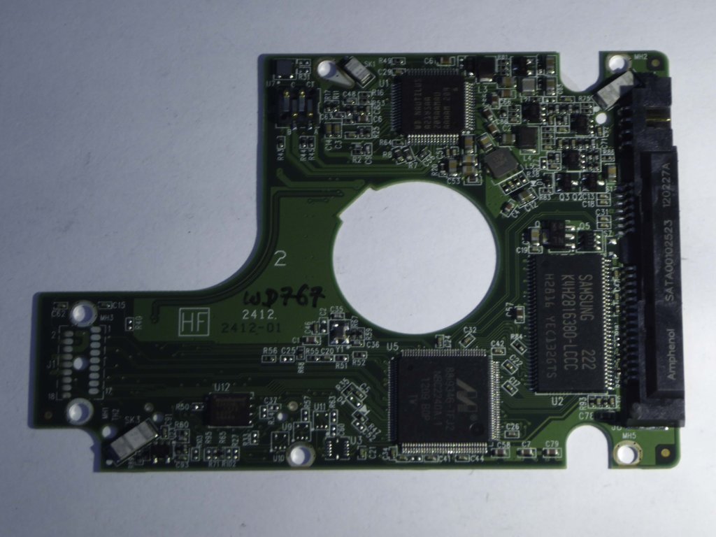 Western Digital WD5000BPVT-22A1YT0 2060-771823-000 REV A PCB for Sale