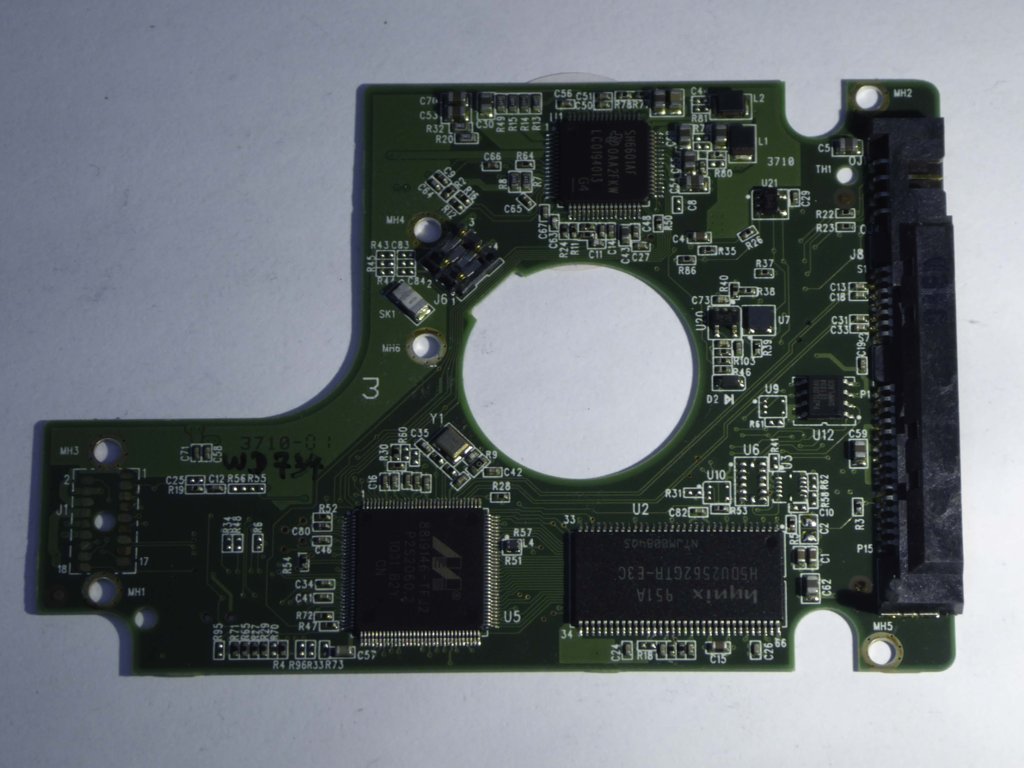 Western Digital WD5000BPVT-22HXZT1 2060-771692-005 REV A PCB for Sale