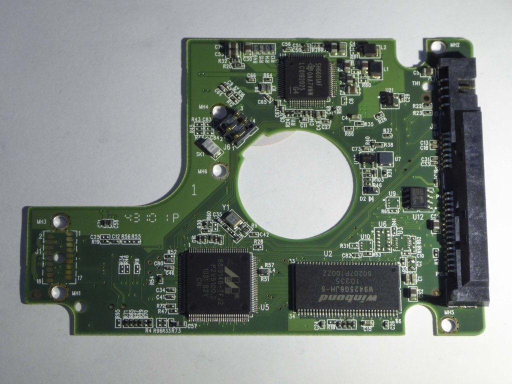 Western Digital WD5000BPVT-22HXZT1 2060-771692-005 REV A PCB for Sale