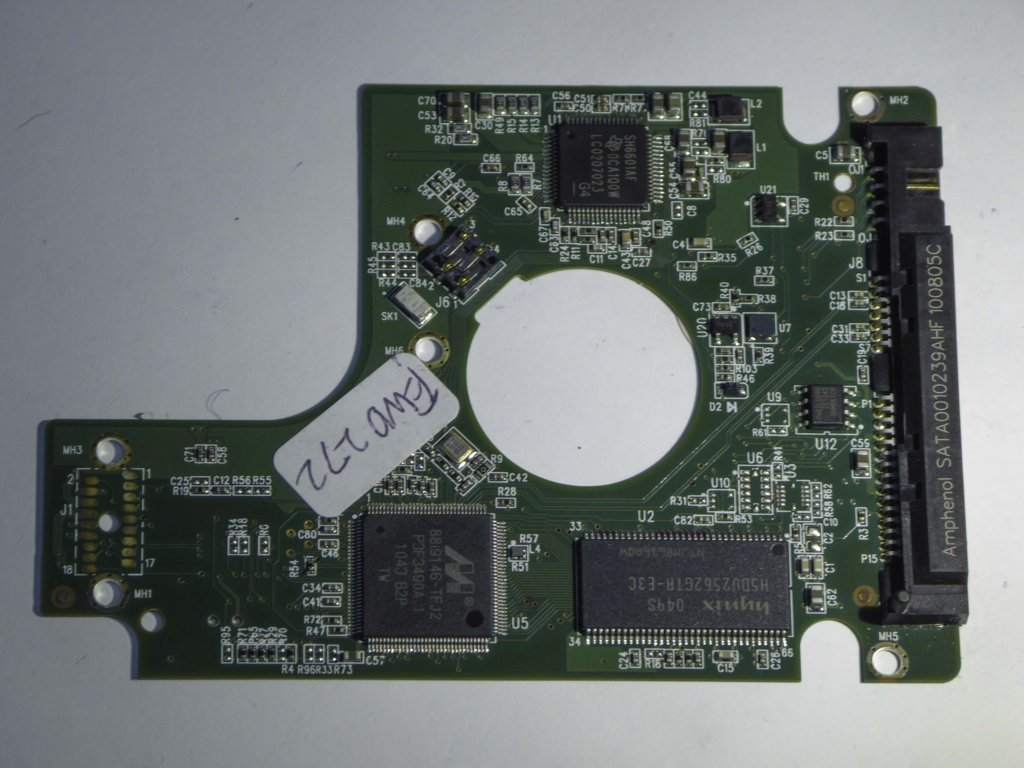 Western Digital WD5000BPVT-22HXZT1 2060-771692-005 REV A PCB for Sale