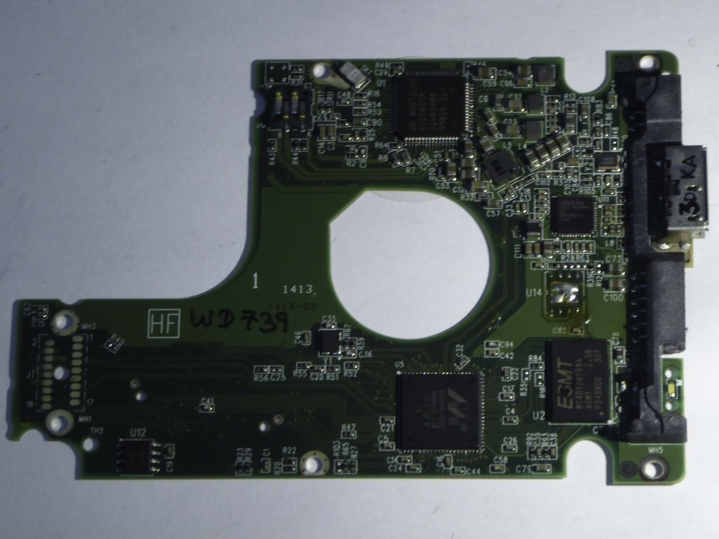 Western Digital WD5000LMVW-11VEDS0 2060-771949-000 REV P1 PCB for Sale