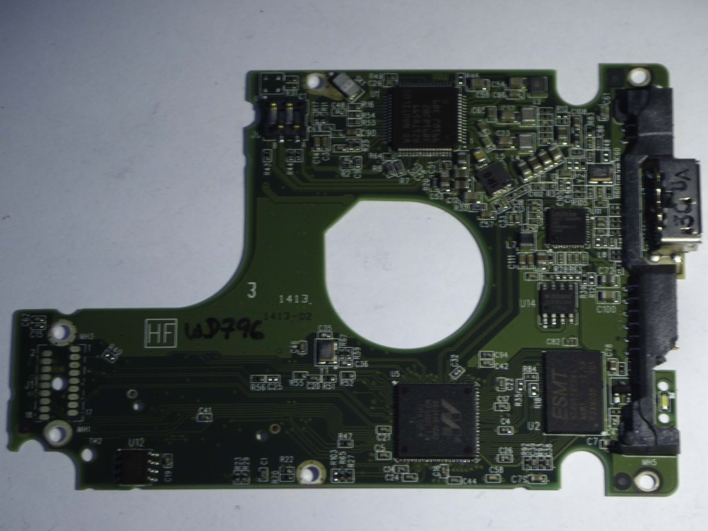 Western Digital WD5000LMVW-11VEDS0 2060-771949-000 REV P1 PCB for Sale