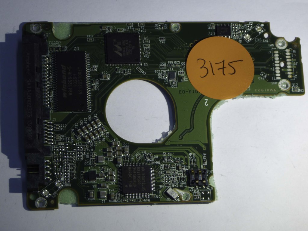Western Digital WD5000LPVX-22V0TT0 2060-771959-000 REV A PCB for Sale