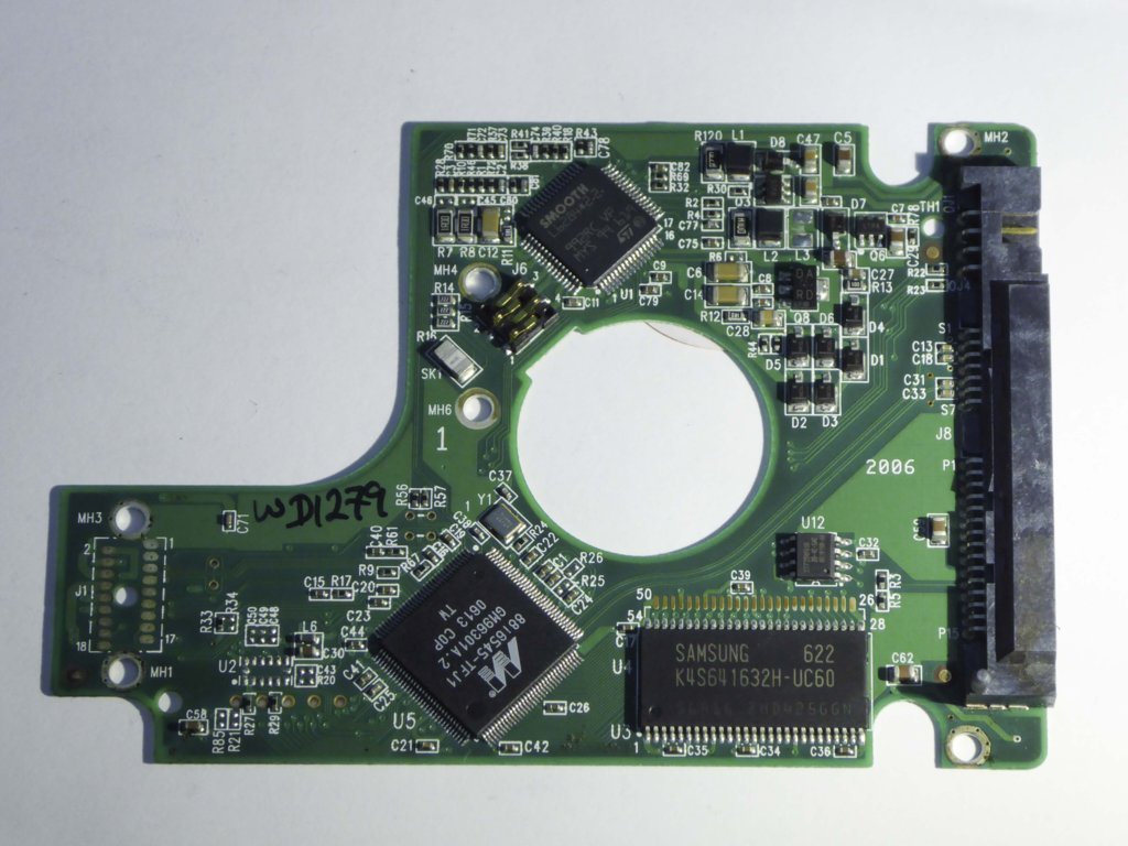 Western Digital WD600BEVS-07LAT0 2060-701424-003 REV A PCB for Sale