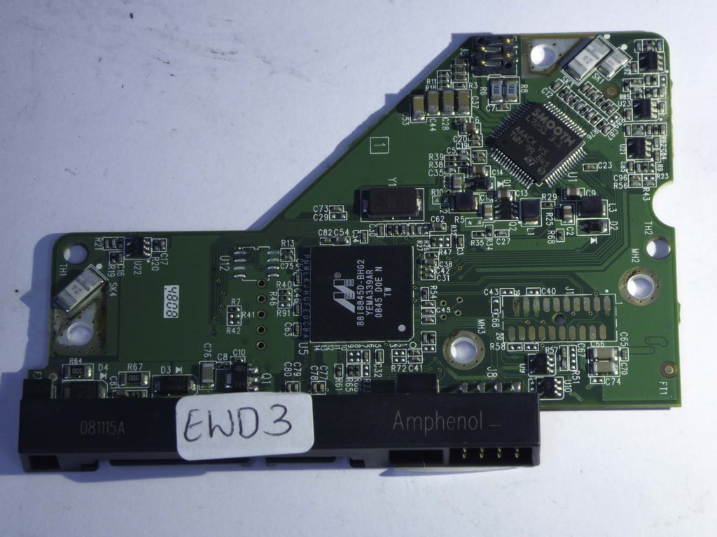 Western Digital WD6400AAKS-40H2B0 2060-771577-001 REV A PCB for Sale