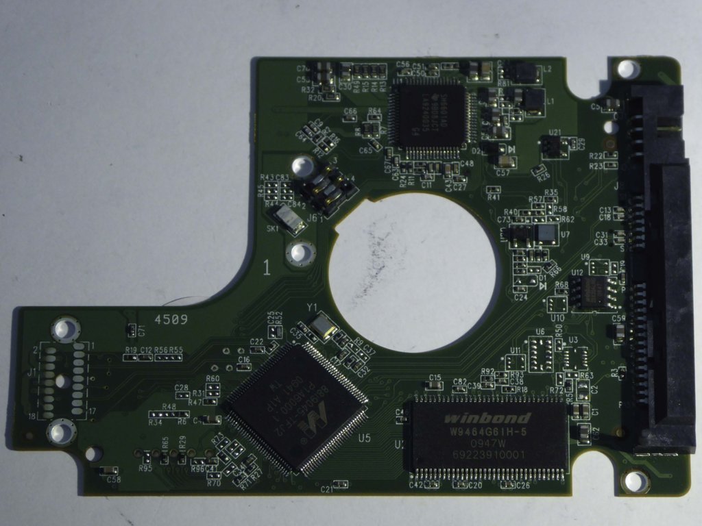 Western Digital WD6400BEVT 2060-771672-001 REV P1 PCB for Sale
