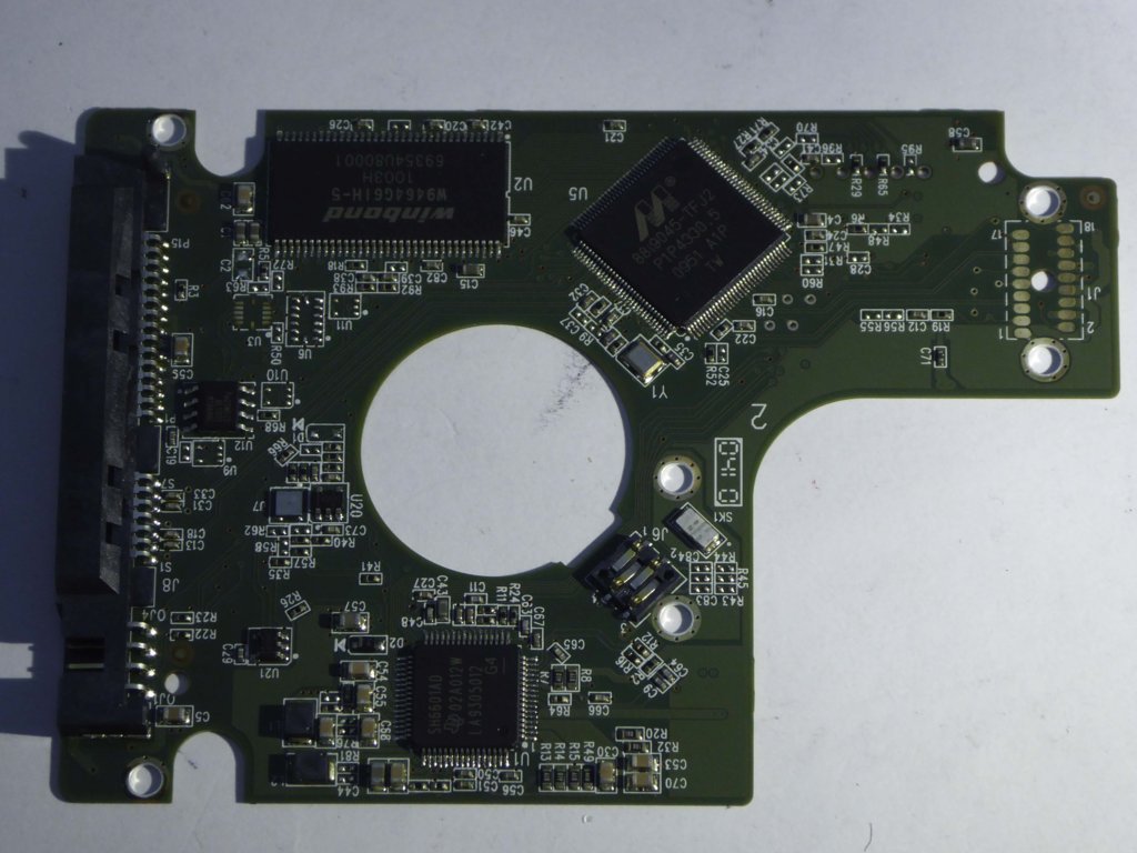 Western Digital WD6400BEVT-22A0RT0 2060-771672-004 REV A PCB for Sale