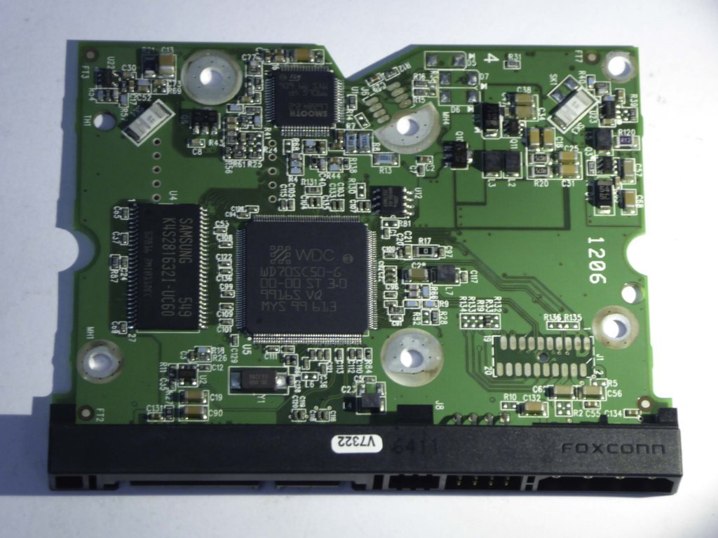 Western Digital WD740ADFD-00NLR1 2060-701384-002 REV A PCB for Sale