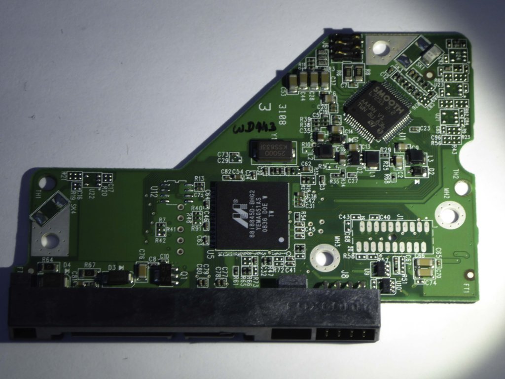 Western Digital WD7500AACS-00D6B0 2060-701537-004 REV A PCB for Sale