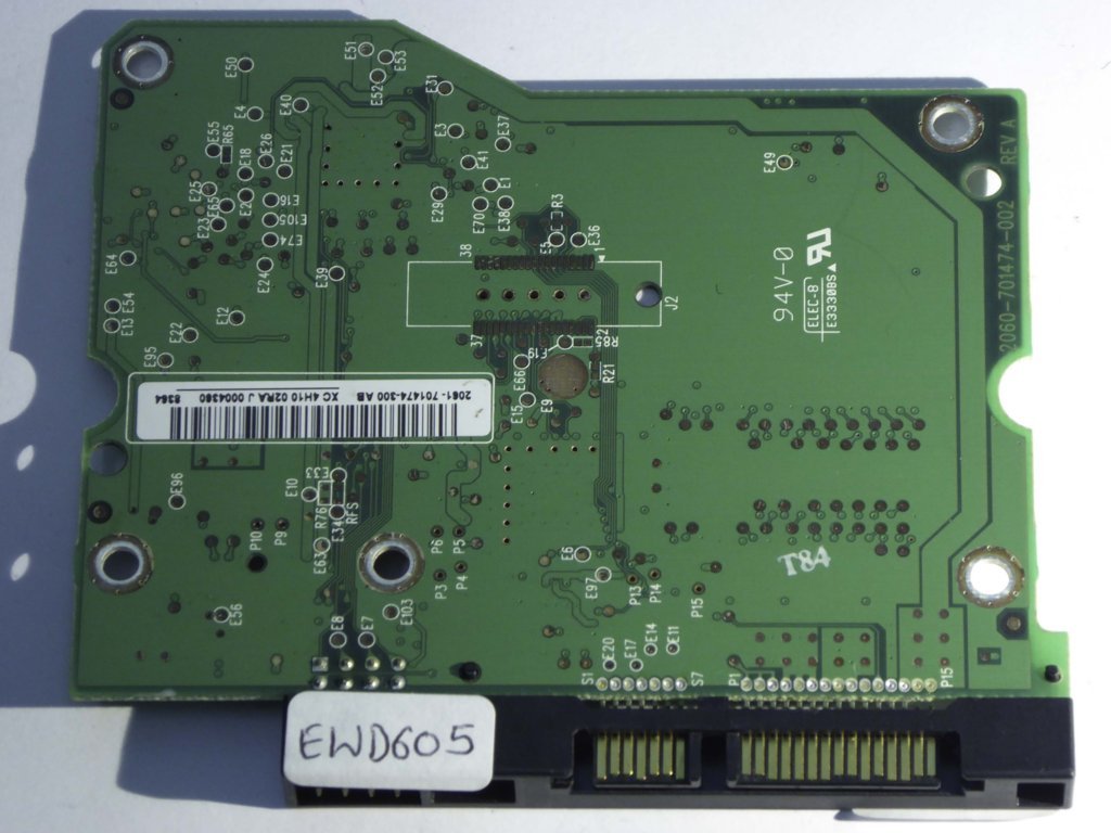 Western Digital WD7500AAKS-00RBA0 2060-701474-002 REV A PCB for Sale