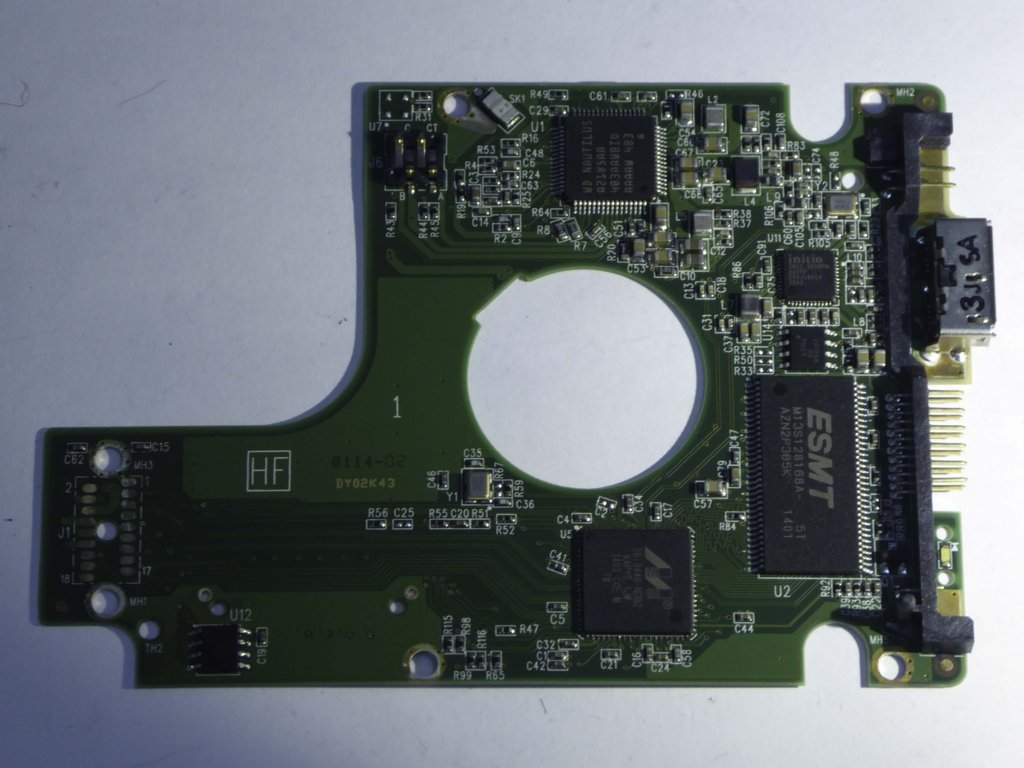 Western Digital WD7500BMVW-11AJGS1 2060-771961-001 REV A PCB for Sale