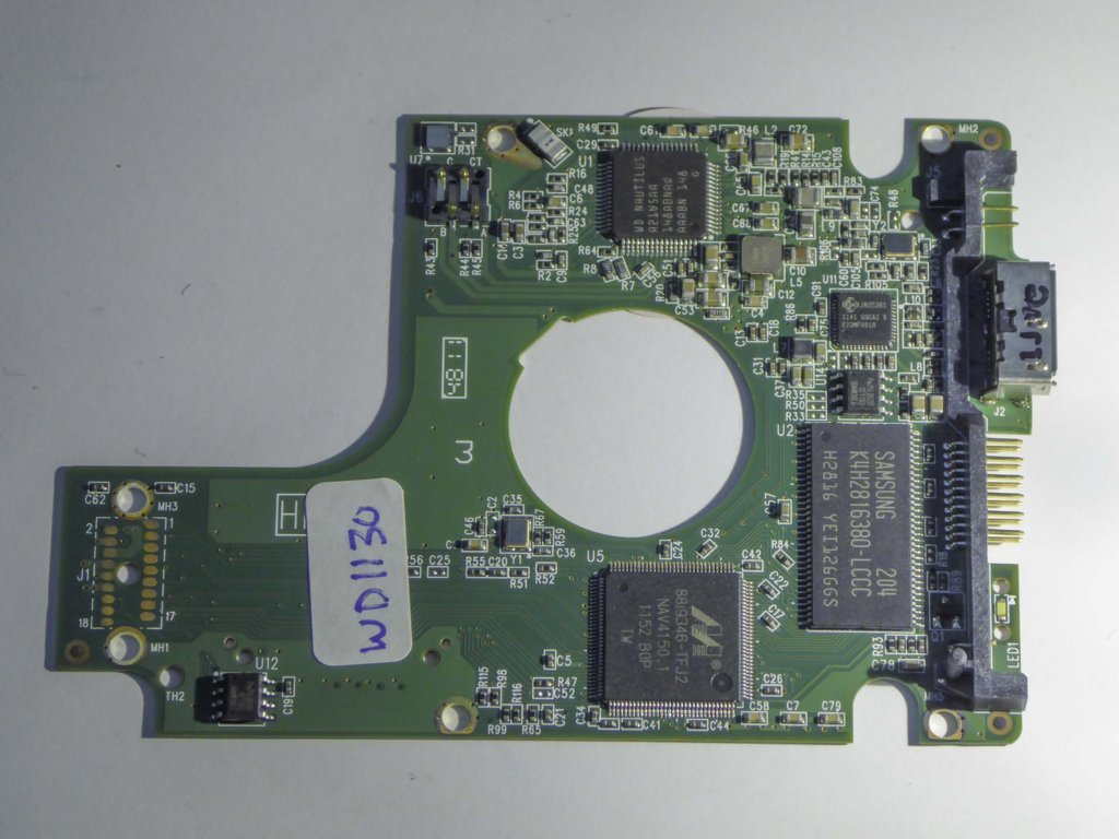 Western Digital WD7500BMVW-11S5XS0 2060-771801-002 REV P1 PCB for Sale