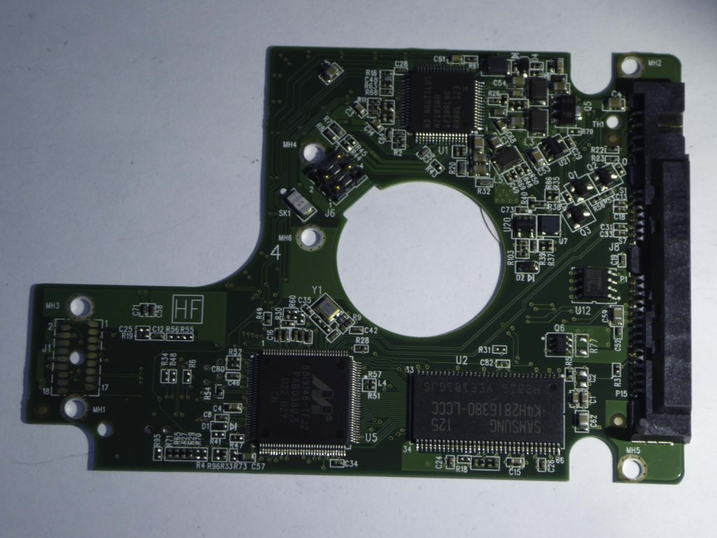 Western Digital WD7500BPVT-22HXZT3 2060-771820-000 R4EV P1 PCB for Sale