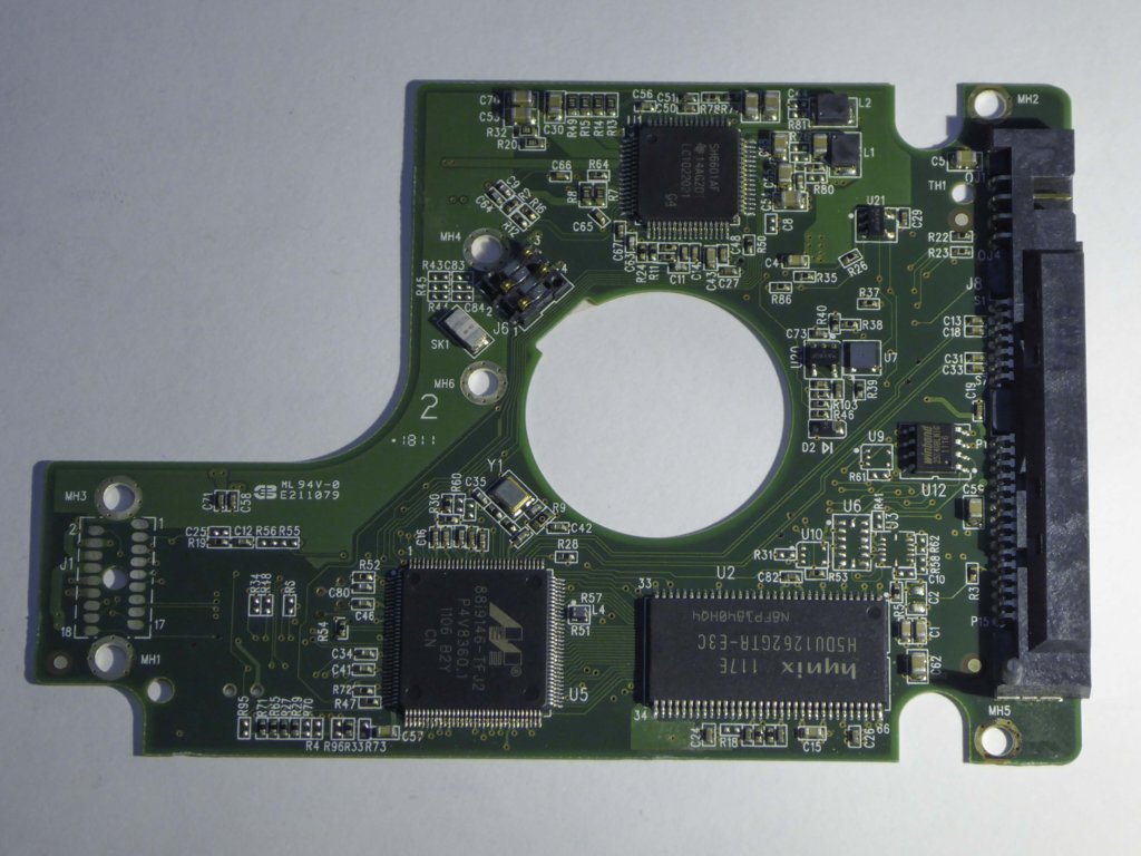 Western Digital WD7500BPVT-24HXZT1 2060-771692-005 REV A PCB for Sale