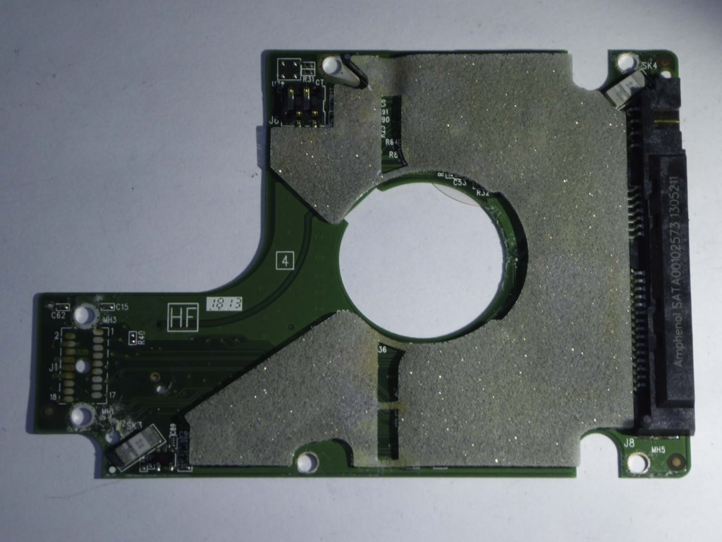 Western Digital WD7500BPVX-60JC3TO 2060-771960-000 REV P2 PCB for Sale