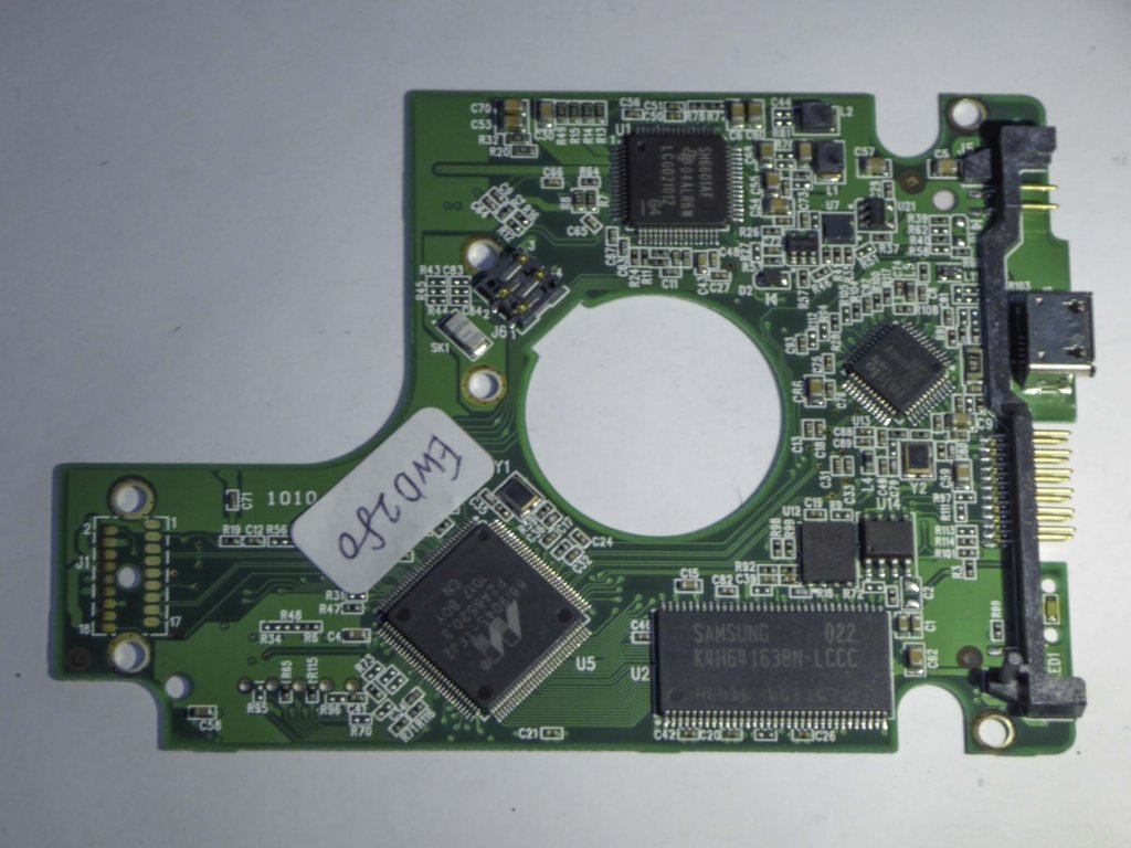 Western Digital WD7500KMVV-11BG7S0 2060-701675-004 REV P1 PCB for Sale