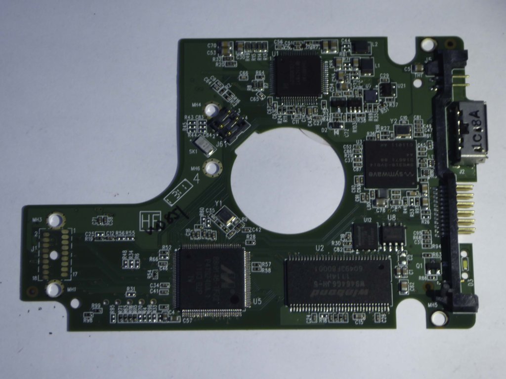 Western Digital WD7500KMVW-11ZSMS1 2060-771737-000 REV A PCB for Sale