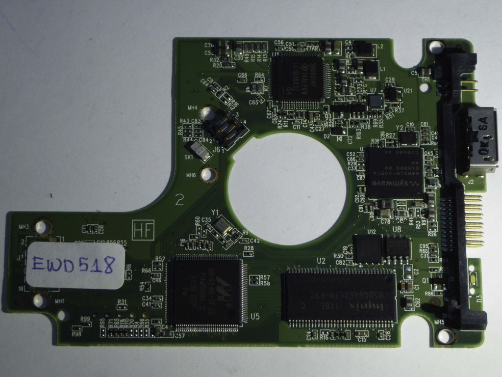Western Digital WD7500KMVW-11ZSMS1 2060-771737-000 REV A PCB for Sale