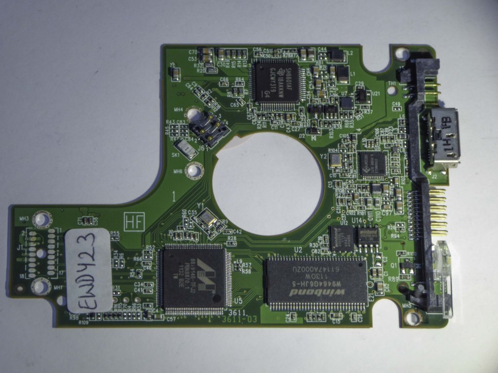 Western Digital WD7500KMVW-11ZSMS4 2060-771761-001 REV P1 PCB for Sale