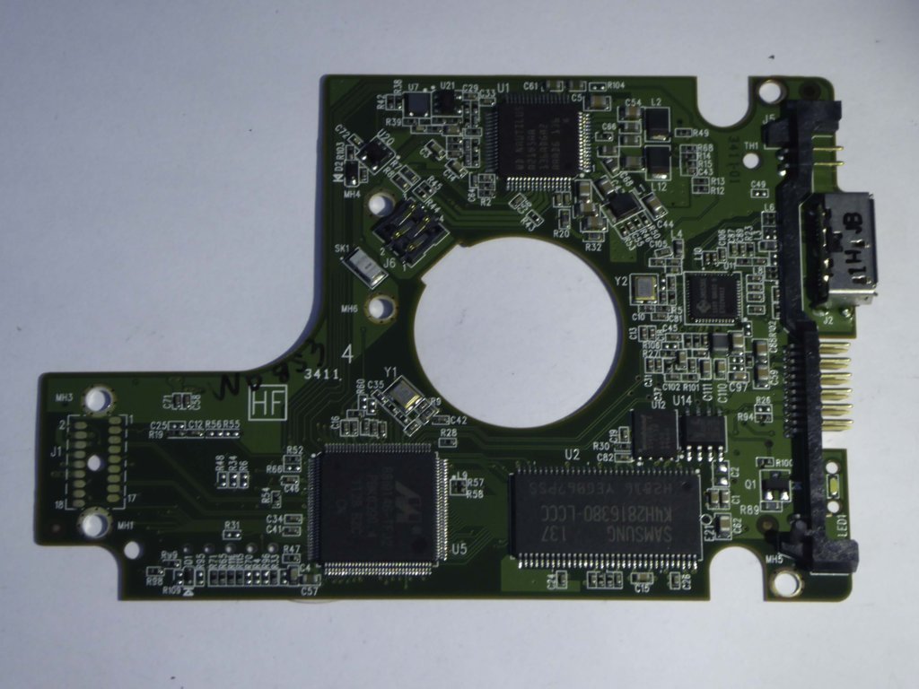 Western Digital WD7500KMVW-11ZSMS5 2060-771814-001 REV P1 PCB for Sale