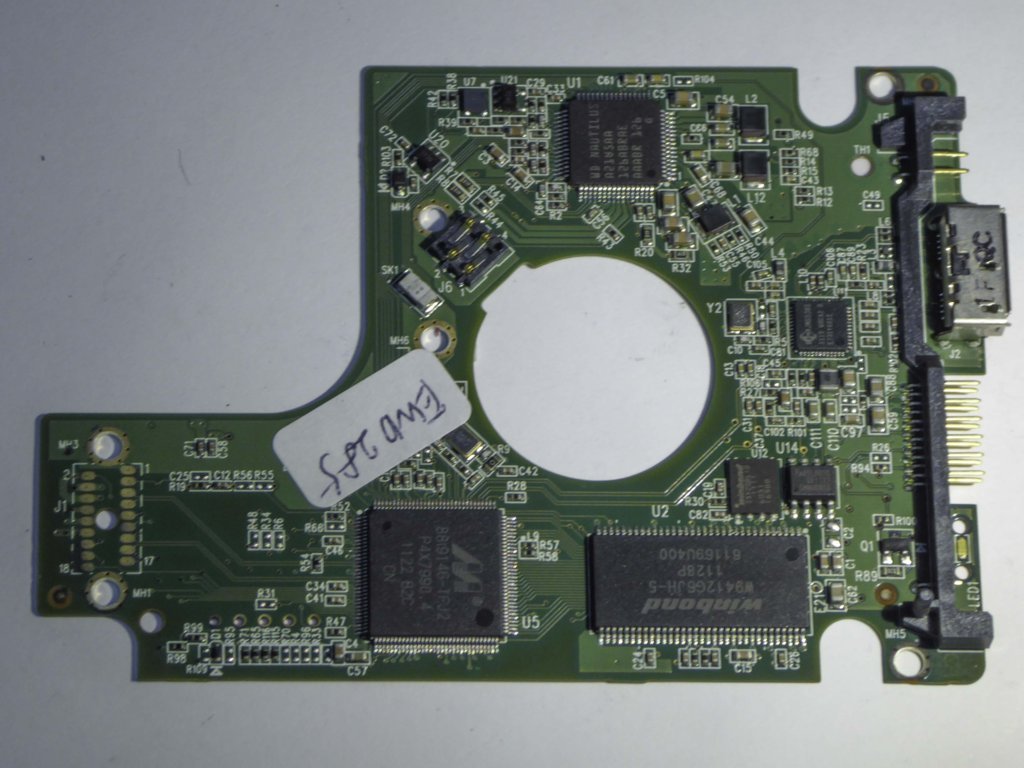 Western Digital WD7500KMVW-11ZSMS5 2060-771814-001 REV P1 PCB for Sale